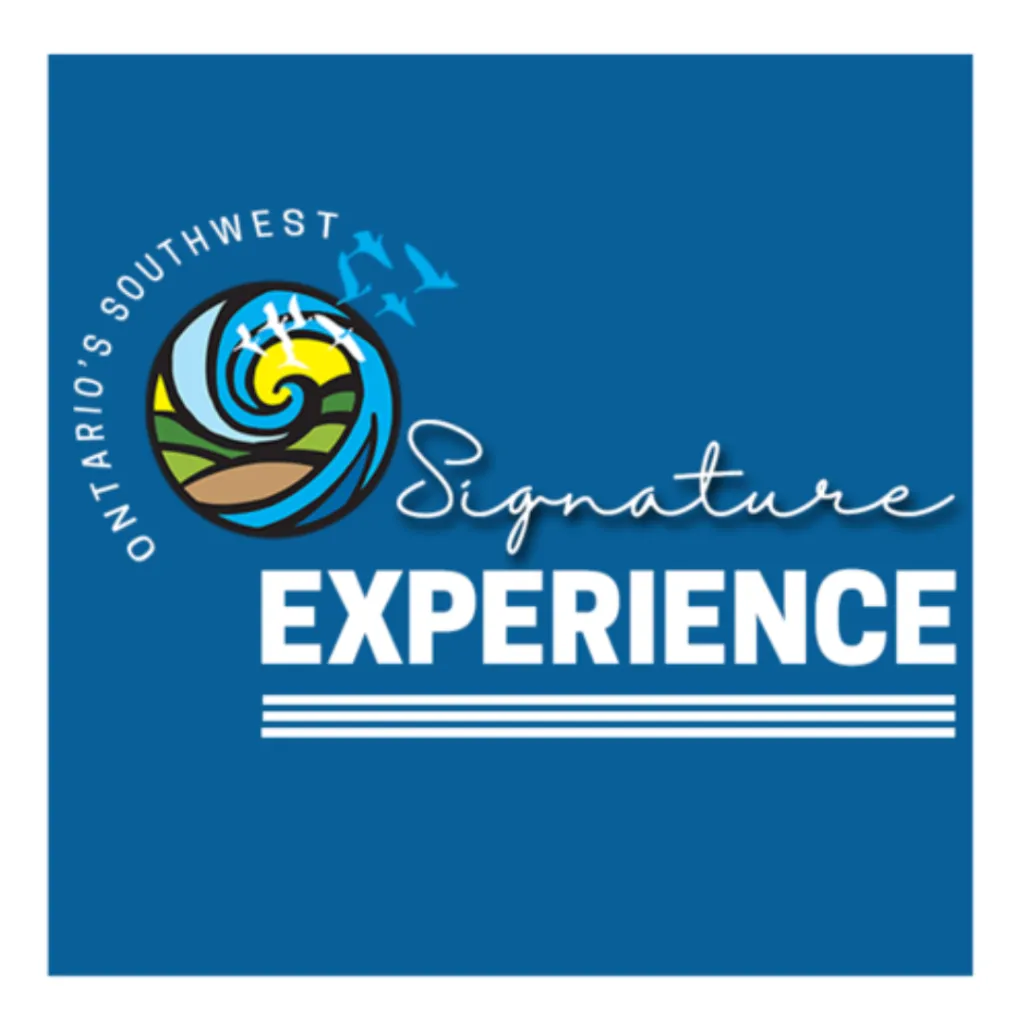 Ontario’s Southwest Signature Experience logo, highlighting its recognition as a premier tourism offering.